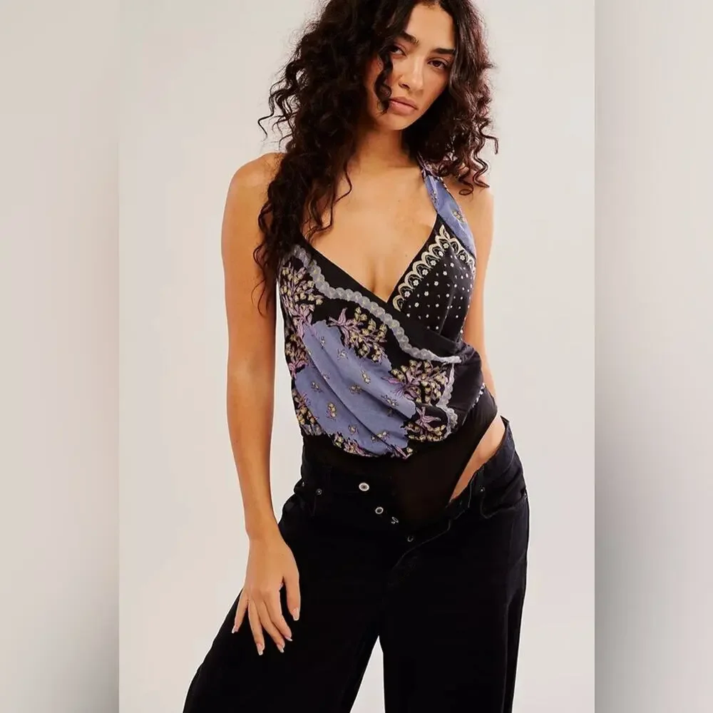 FREE PEOPLE SWEET THING BODYSUIT Size Medium